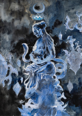 Adi-Shiva-Flower of light
