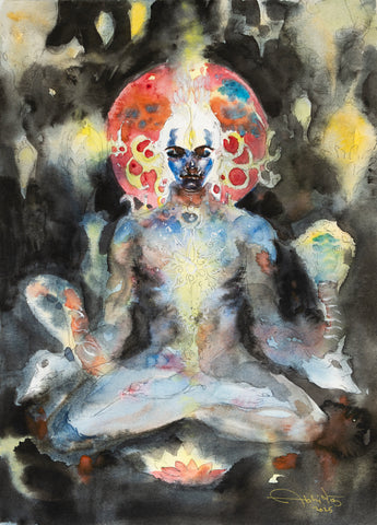 Meditating Shiva