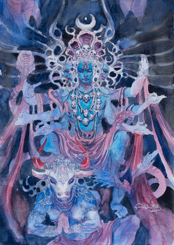Adi-Shiva & Nandi