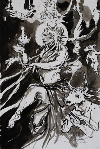 Dancing Shiva- Cosmic Reverie