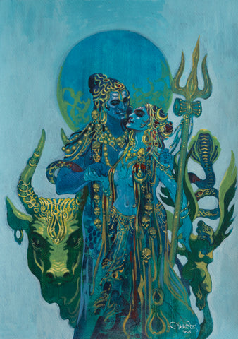 Bhoomi-Shiva-Parvati