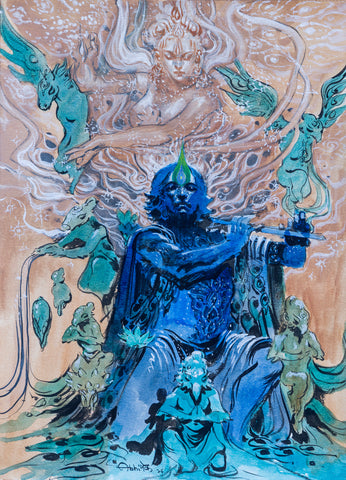 Krishna-Prakriti's Dream